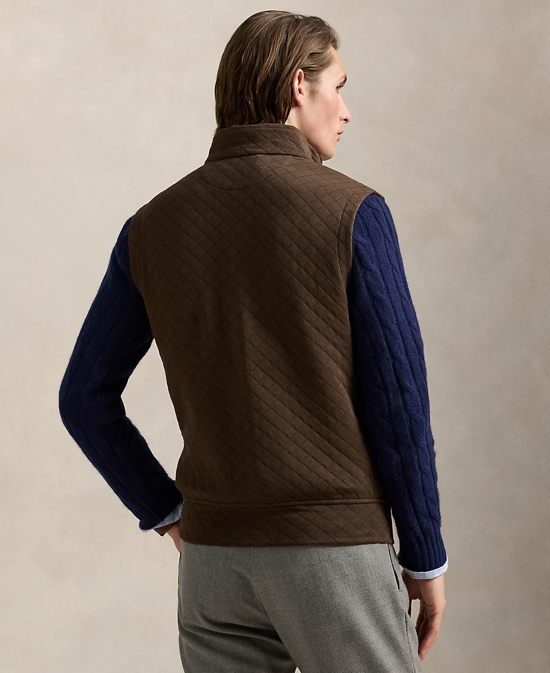 Polo Ralph Lauren Men's Quilted Double-Knit Jersey Vest