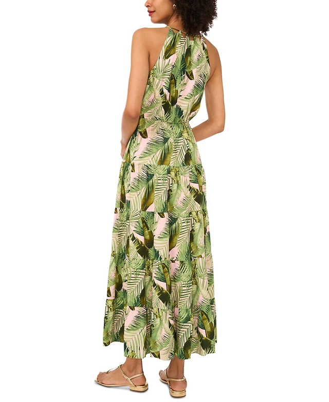 slim fit dress slacks Women's Halter-Neck Fit Flare Dress  Online Warehouse Sale
