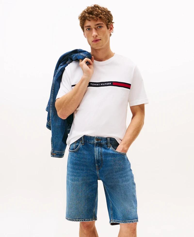 Tommy Hilfiger Men's Chest Insert Logo Short Sleeve T-Shirt