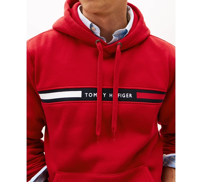Tommy Hilfiger Men's Chest Logo Hoodie