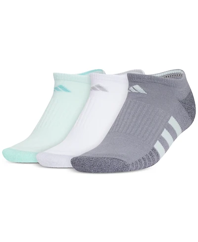 adidas Women's 3-Pk. Cushioned 3.0 No Show Socks 5160369A
