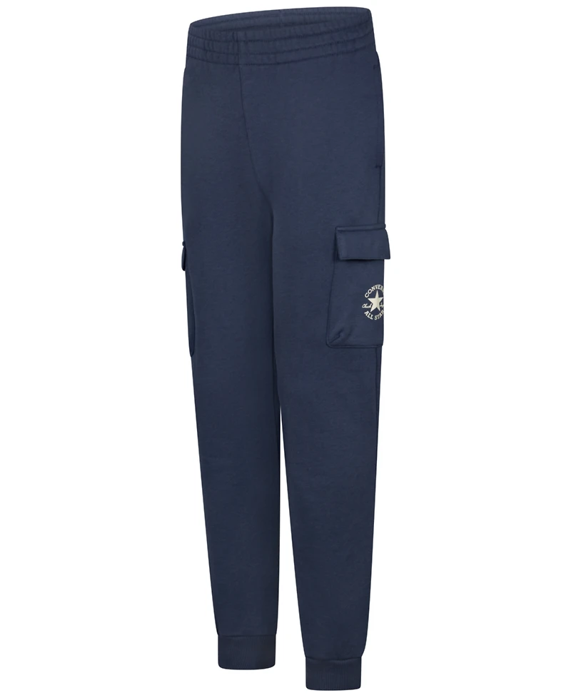 Converse Big Boys Dissected Chuck Patch Fleece Cargo Joggers