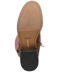 Dolce Vita Women's Kilian H2O Tall Knee-High Buckle Riding Boots