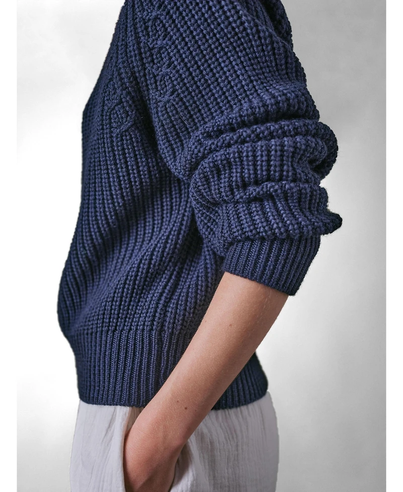 Cape Cove Women's Dusk Italian Merino Sweater