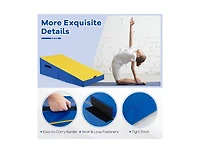 Akiudex Folding Incline Yoga Gymnastics Tumbling Mat with Epe Foam