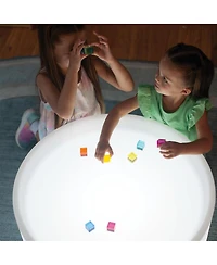 Learning Advantage Translucent Sensory Gem Cubes - 20 Pieces