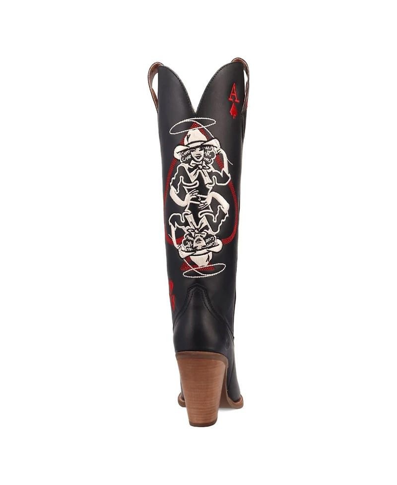 Dingo Women's Molly Leather Harness Boot