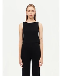 Gobi Cashmere Women's Crop Top