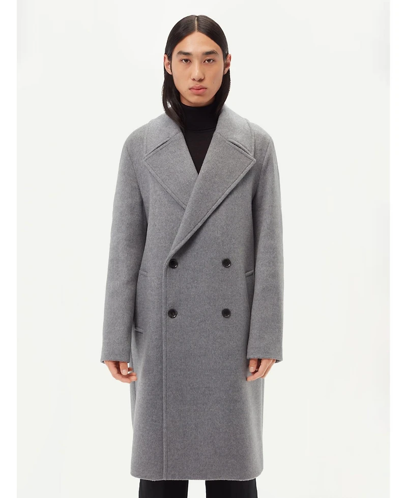 Gobi Cashmere Men's Double-Breasted Coat for Men
