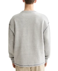 Scotch & Soda Men's Relaxed Fit Long Sleeve Logo Sweatshirt