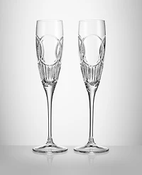 Waterford Love Happiness Flute Pair, 2 Piece