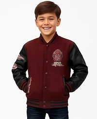 Ring of Fire Big Boys Dedan Woolen Varsity Jacket