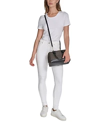 Calvin Klein Jett Small Logo Satchel
