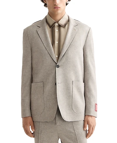 Scotch & Soda Men's Relaxed Fit Unconstructed Blazer