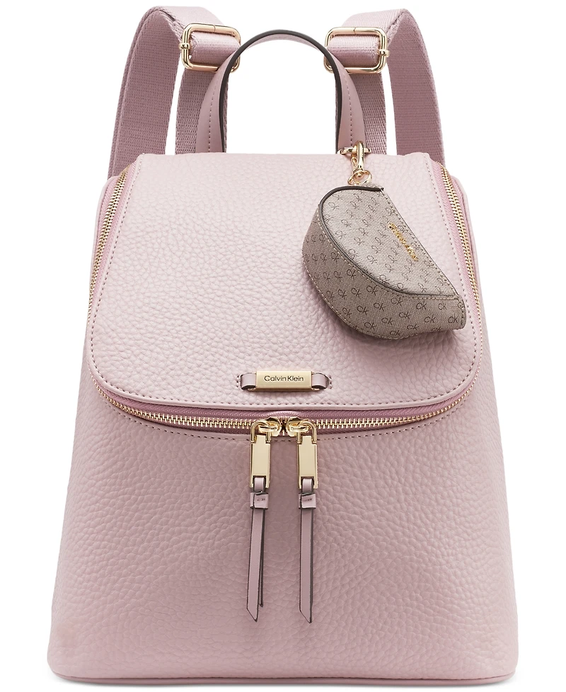 Calvin Klein Zulle Zip-Around Backpack with Signature Hang Off