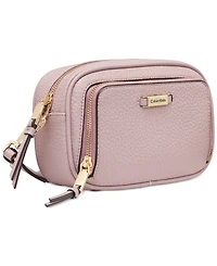 Calvin Klein Zulle Top Zipper Camera Bag with Signature Hang Off