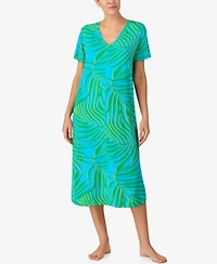 Sanctuary Women's Long Soft Knit Flowy Nightgown