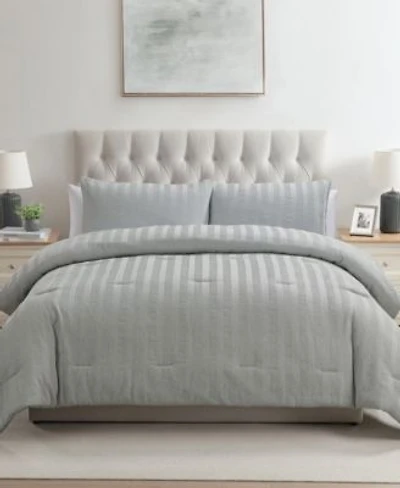 Vcny Home Herringbone Tonal Comforter Sets