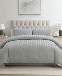 Vcny Home Herringbone Tonal Comforter Sets