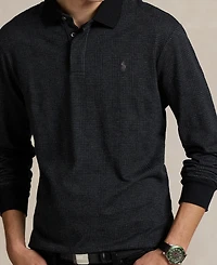 Polo Ralph Lauren Men's Classic-Fit Glen Plaid Jersey Shirt