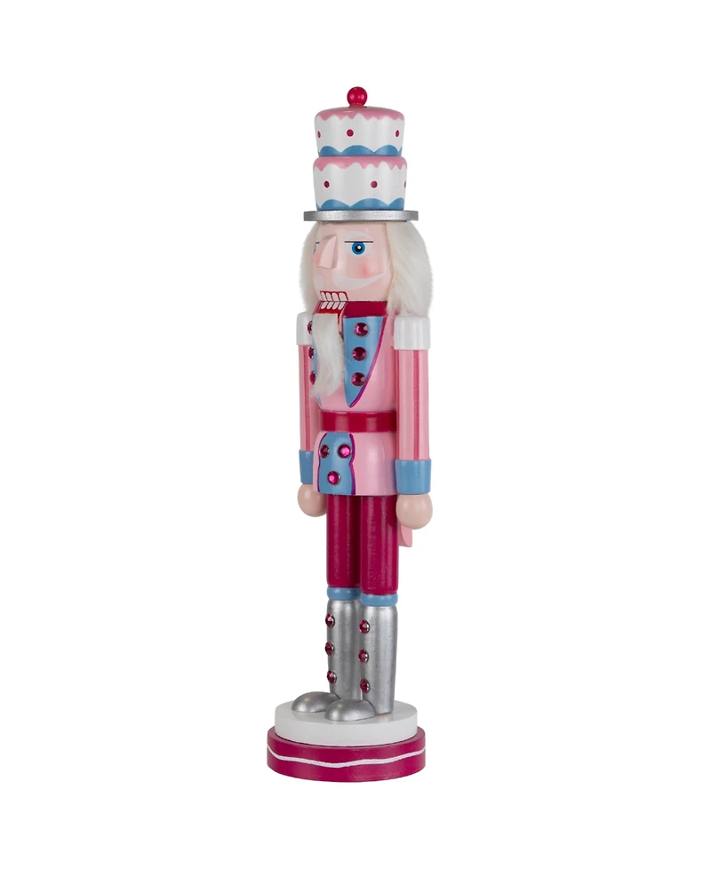 Northlight 15" Cake King Nutcracker Christmas Figure