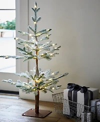 Balsam Hill 3 ft Frosted Alpine Balsam Fir Pre-Lit Tabletop Tree