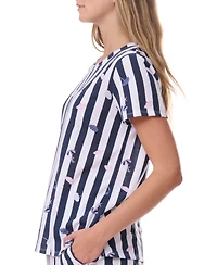 Tommy Hilfiger Women's Short-Sleeve Crewneck Sleep Tee