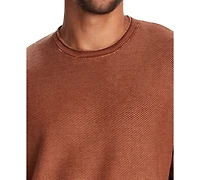 Weatherproof Vintage Men's Crewneck Stonewash Sweater