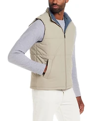 Weatherproof Vintage Men's Matte Zip Front Puffer Vest