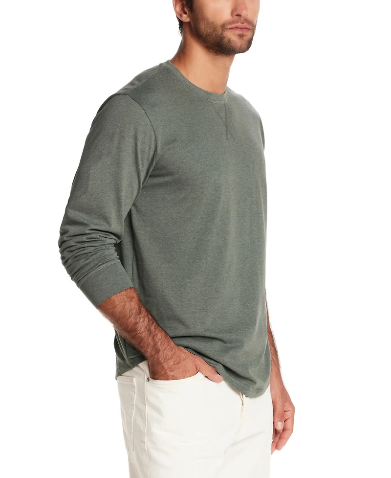 Weatherproof Vintage Men's Brushed Long Sleeve Crewneck T-Shirt
