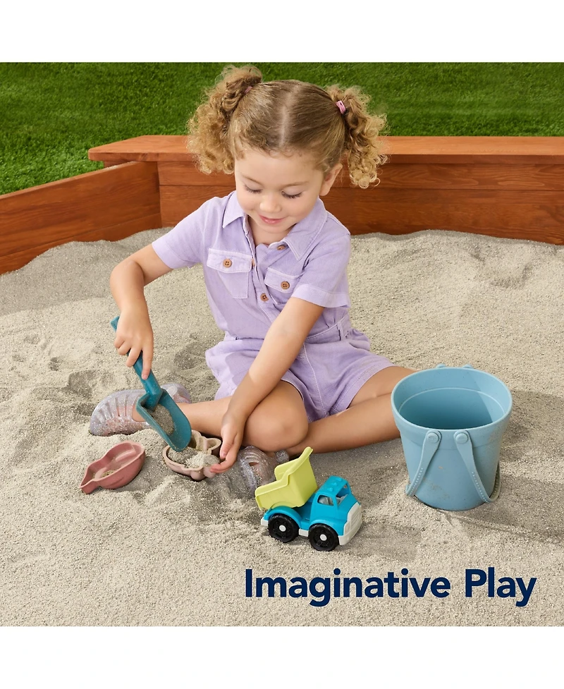 Best Choice Products Kid's Octagonal Wooden Outdoor Sandbox w/ Benches, 8 Seats, Cover, Xl Sandpit, Liner