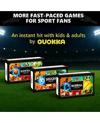 Quokka Fast-Paced Card Game for Kids & Adults – 128 Cards Easy Rules 2-8 Players Ages 8+ Perfect Family Games Night, Travel and Parties