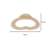 Jumbo Open Lip Shape Hair Claw Clip By Adina Eden