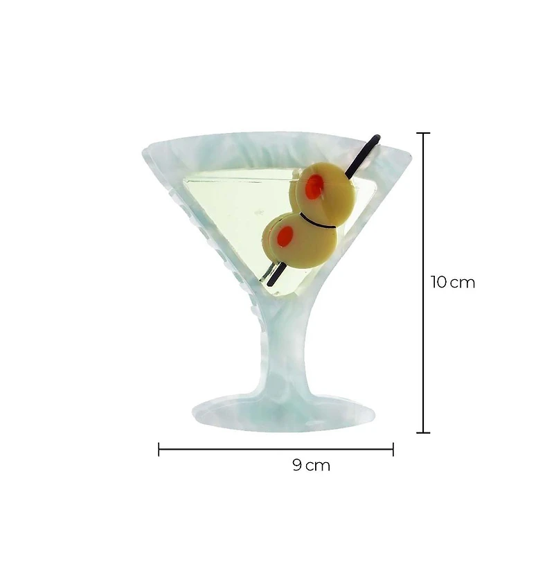 Dirty Martini Hair Claw Clip By Adina Eden
