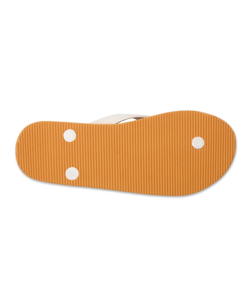 Feelgoodz Men's Men s Classicz Remix Natural Rubber Flip-Flop Thong Sandals