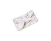 Baby Grey by Everly Girls Zip Long Sleeve Footie & Head Wrap Set