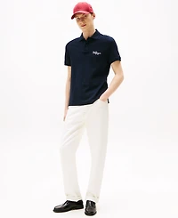 Tommy Hilfiger Men's Regular-Fit Logo Script Polo Shirt
