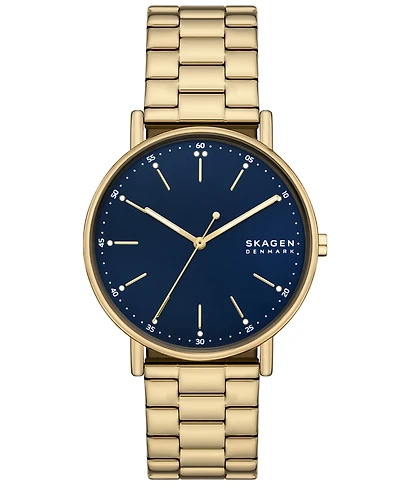 Skagen Men's Signatur Gold Stainless Steel Watch, 40mm