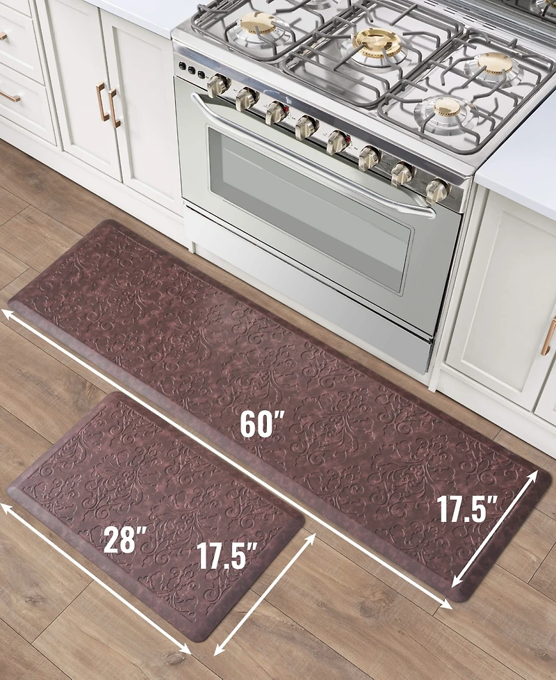 Chef Gear Marni Fatigue-Resistant 2-Pc. Kitchen Mat Set