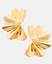 Gold-Tone Sculptural Floral Drop Earrings - Macy's Exclusive - On 34th | Alix Friedberg Capsule Collection