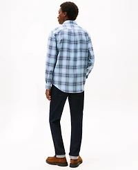 Tommy Hilfiger Men's Regular-Fit Soft Touch Blend Checked Shirt