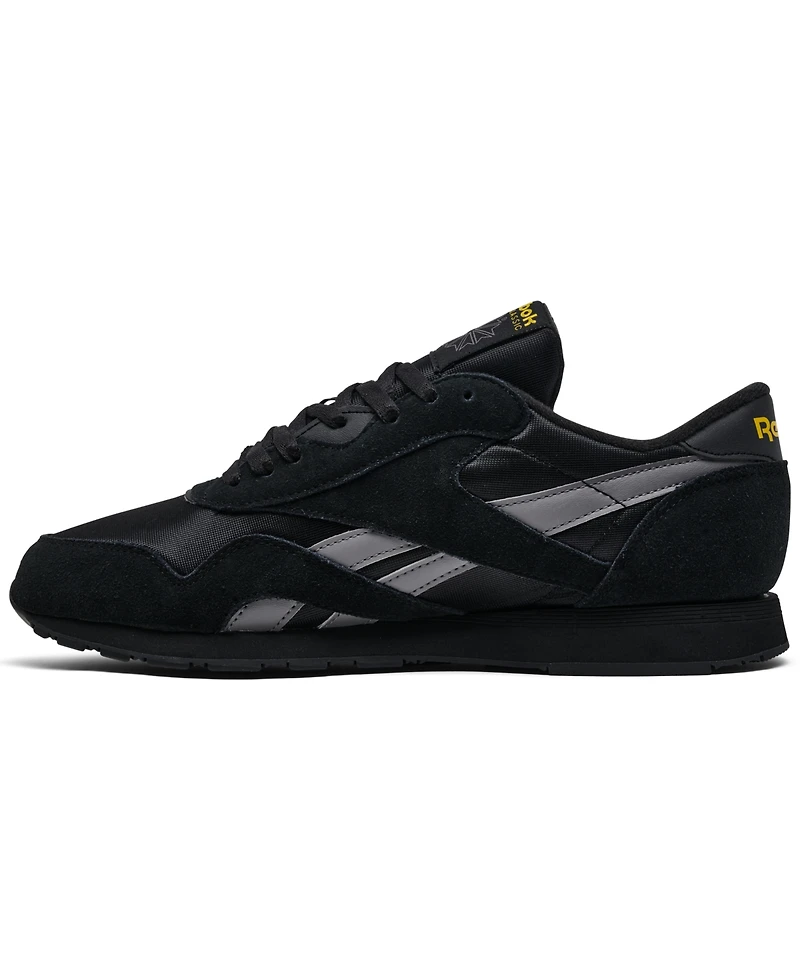 Reebok Men's Classic Nylon Casual Sneakers from Finish Line