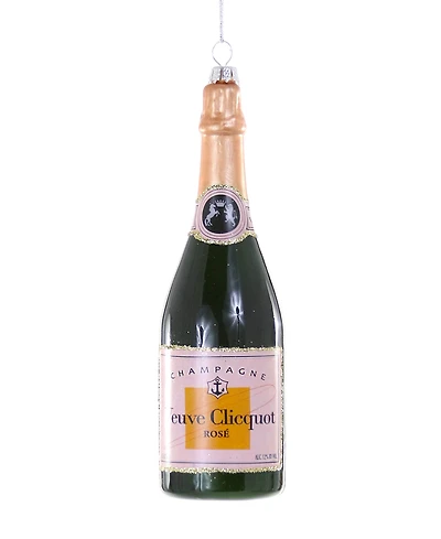 Cody Foster & Co. Champagne Rose Glass Ornament