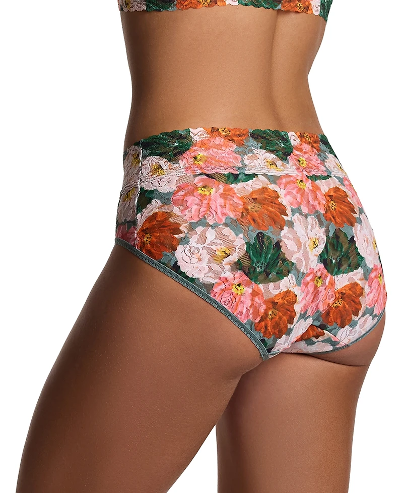 Hanky Panky Women's Printed Signature Lace French Brief Panty