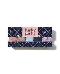 Hanky Panky Women's Signature Lace Original Rise Thong 5pack Panty