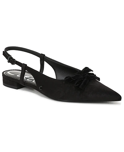 Circus Ny by Sam Edelman Women's Delanie Pointed-Toe Slingback Flats