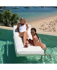 Sunnylife Luxe Lie-On Lounger: Casa Blanca