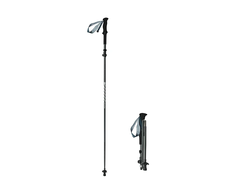 Naturehike Aluminum Trekking Poles, Lightweight Folding Hiking Poles, Adjustable 115-135cm, Compact 36cm, Walking Sticks for Hiking & Camping