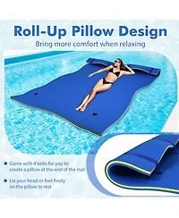 Akiudex 9 x 6 feet 3 Layer Foam Water Pad