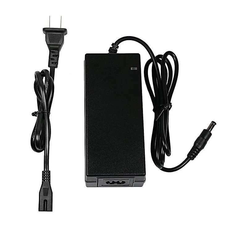 Urbanmax 42V 2A Dc Power Adapter for 36V Electric Bike Lithium Battery, 5.5mm/2.1mm/2.5mm Connector